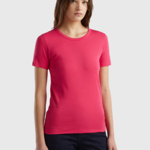 Simple pink t-shirt for women